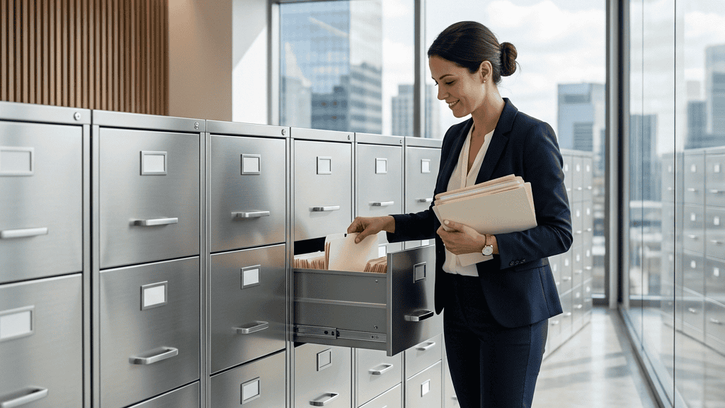 Optimizing Corporate Records with a Modern Legal File Cabinet